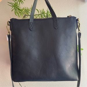 Madewell Zip Top Transport Tote